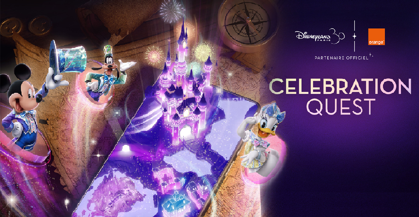 Celebration quest chasse au trésor Disney AR by BackLight